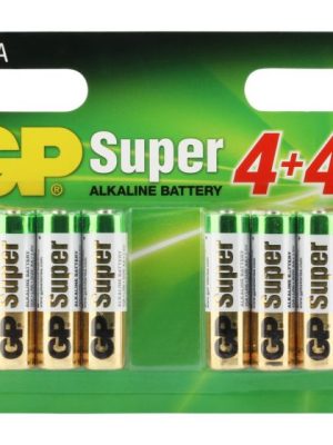 GP Super Alkaline AA Mignon penlite, multipack 8