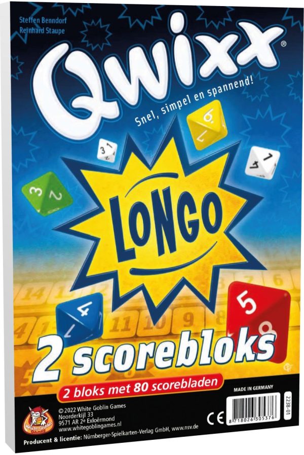 Qwixx Longo Bloks - Extra Scorebloks