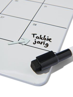 HEMA Whiteboard 28x39 Maandplanner