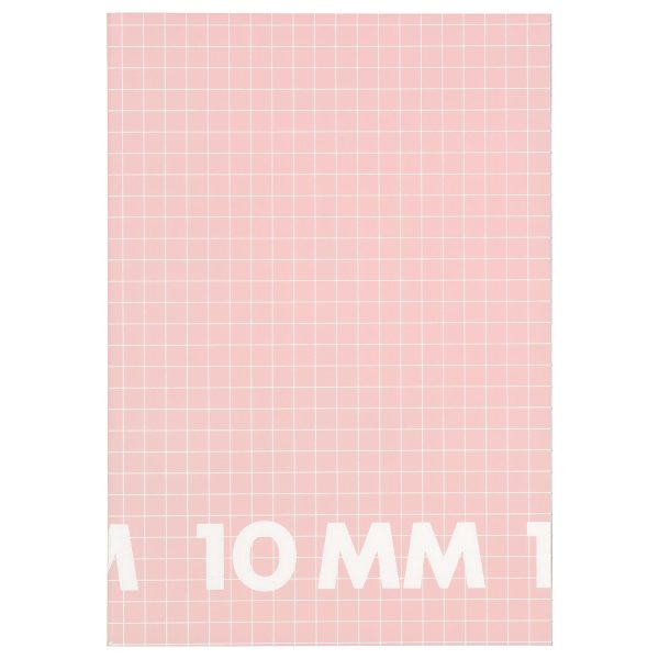 HEMA Schriften Roze A4 Geruit 10 Mm - 3 Stuks
