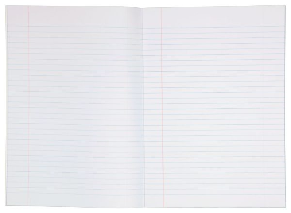 HEMA Schriften Zwart A4 Gelinieerd - 3 Stuks