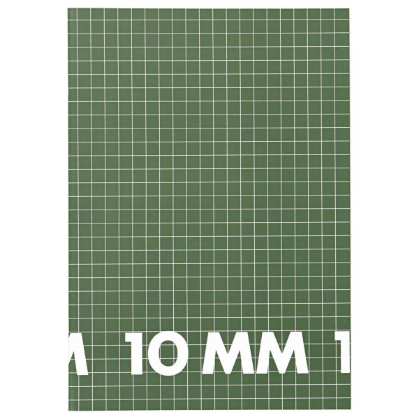 HEMA Schriften Groen A4 Geruit 10 Mm - 3 Stuks