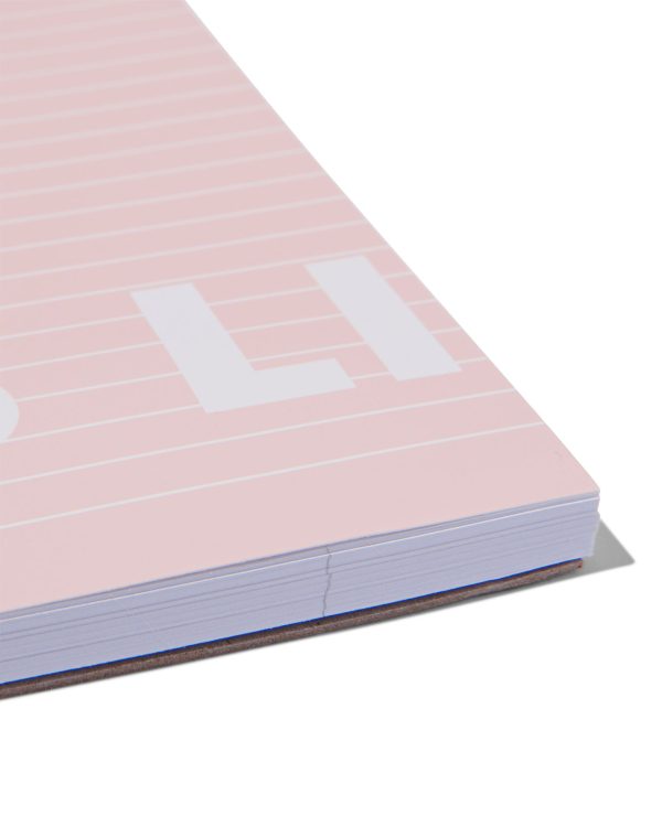 HEMA Collegeblok Roze A4 Gelinieerd - 3 Stuks