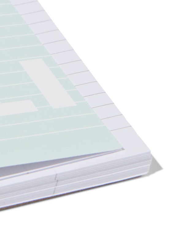 HEMA Collegeblok Mint A4 Gelinieerd - 3 Stuks