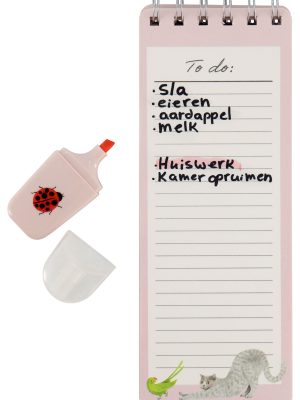 HEMA To Do Lijst 21x8 Kat