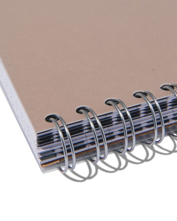 HEMA Collegeblok 10-in-1 - A4 - Kraft