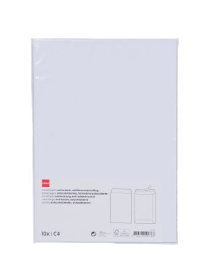 HEMA Enveloppen C4 - 10 Stuks (wit)