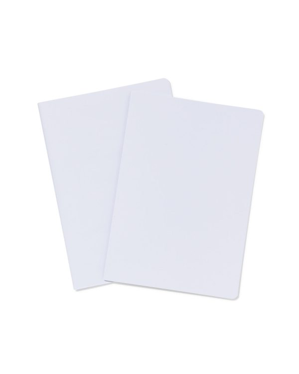 HEMA Blanco Navulling A5 Voor Notitieboek - 2 Stuks