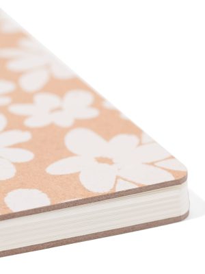 HEMA Notitieboek Bloemen A5 Gelinieerd