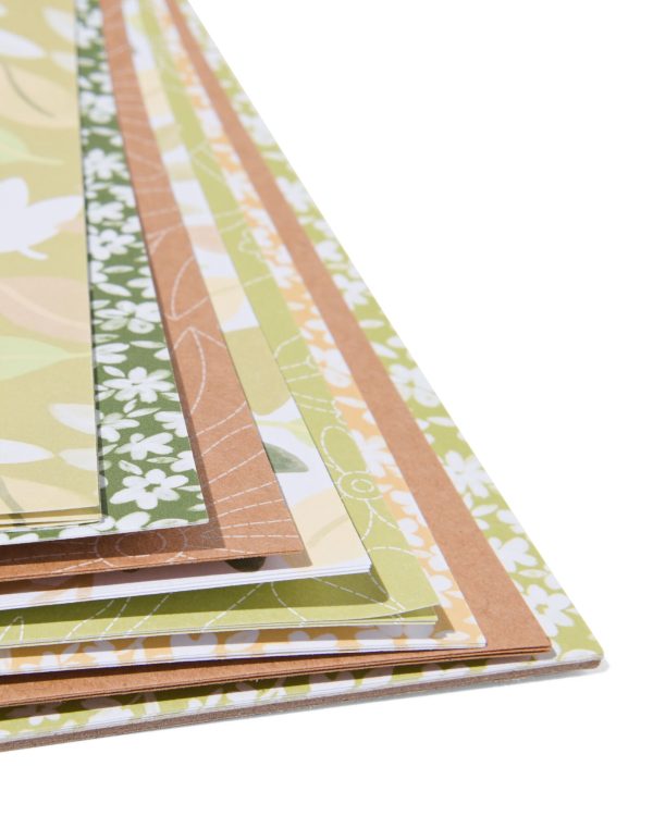 HEMA Dessinpapier Bloemen A4 - 24 Vel