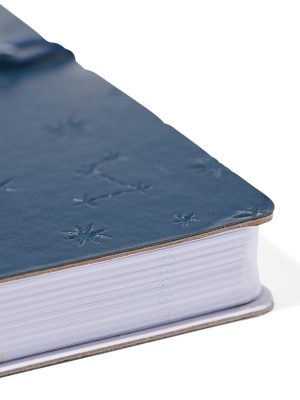 HEMA Notitieboek A5 Gelinieerd PU Blauw