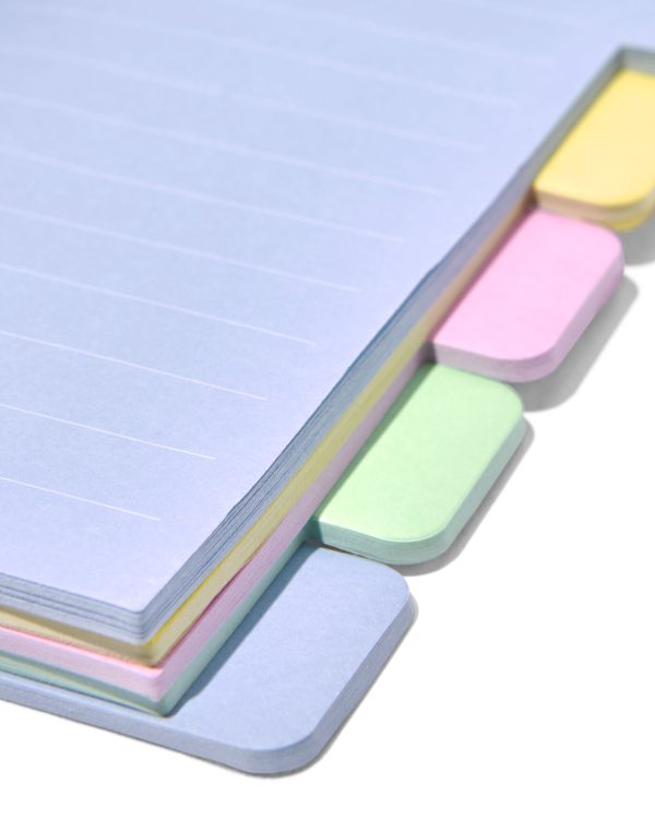 HEMA Sticky Notes Met Tabs 7x12 - 100 Vel