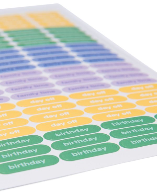HEMA Stickerboek 20x12 - 20 Vel