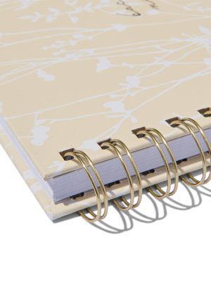 HEMA Plakboek Blanco Met Spiraal 32.5x23 Beige