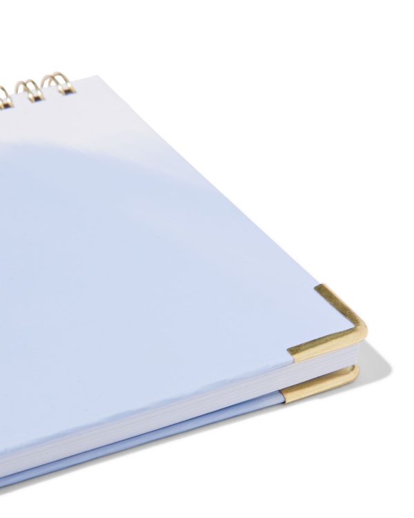 HEMA Bureauplanner Met Spiraal 13x27 Grijs