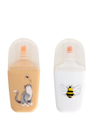 HEMA Mini Markers Dieren - 4 Stuks
