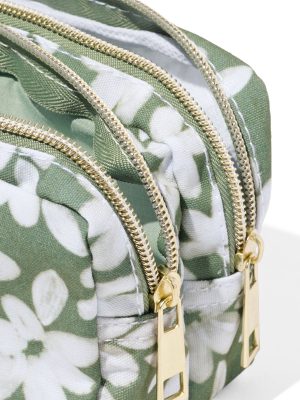 HEMA Etui Met Dubbele Rits Bloemen