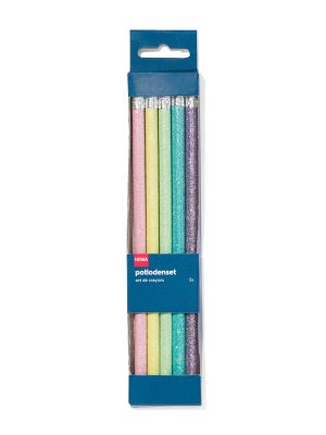 HEMA Potlodenset Glitter - 5 Stuks