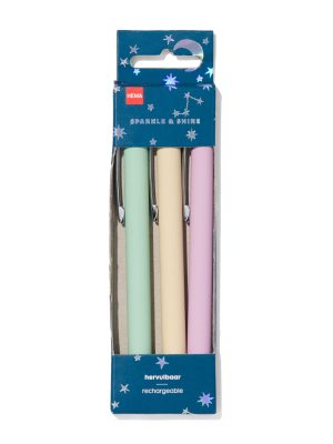HEMA Hervulbare Pennenset Mat - 3 Stuks