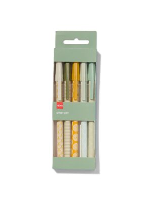 HEMA Pennenset Print - 5 Stuks