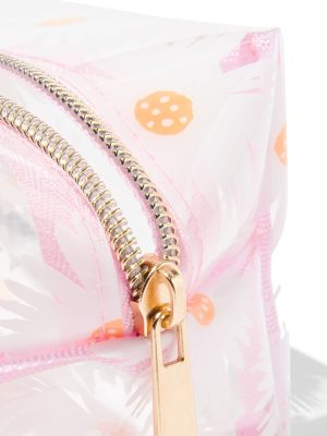 HEMA Etui Transparant Bloemen