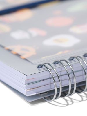 HEMA Insteek Notitieboek Met Spiraal 16.5x12.5 Gelinieerd