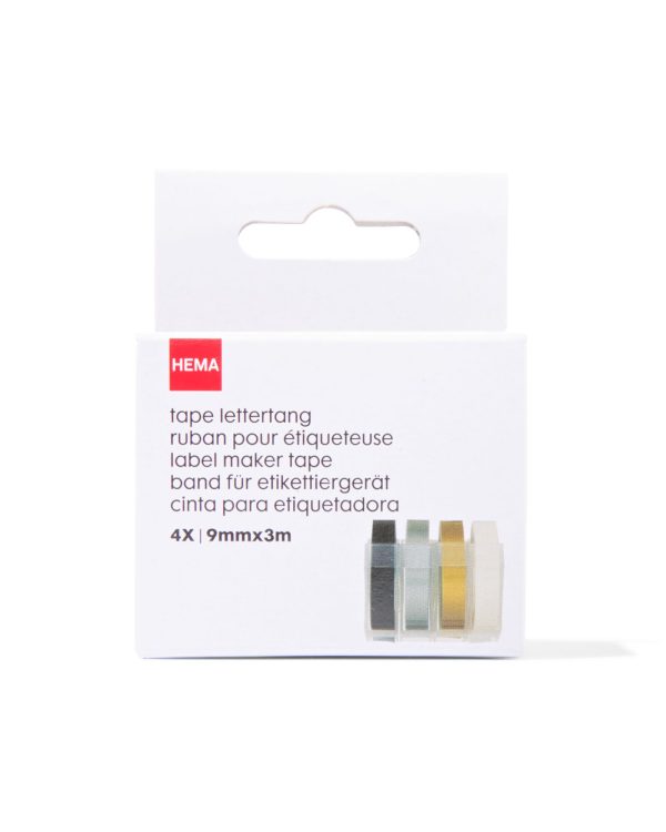 HEMA Navulset Lettertang - 4 Stuks (multi)