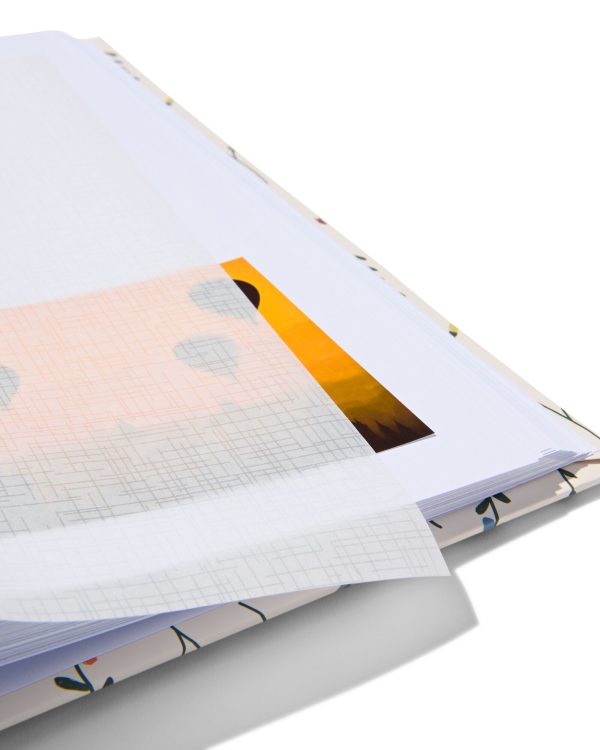 HEMA Fotoboek 32.5x29 Papier Bloemen