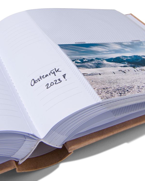 HEMA Fotoboek Met Insteekhoezen 22.5x22.5 Kraft