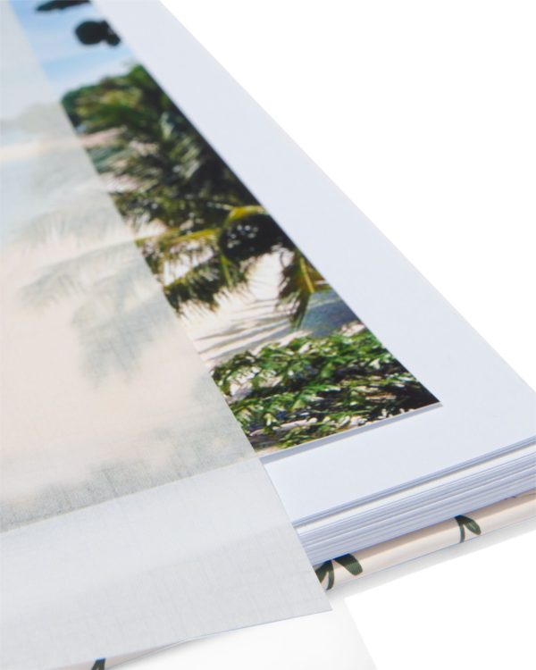 HEMA Fotoboek Plakboek Met Spiraal 32.5x23 Bloemen