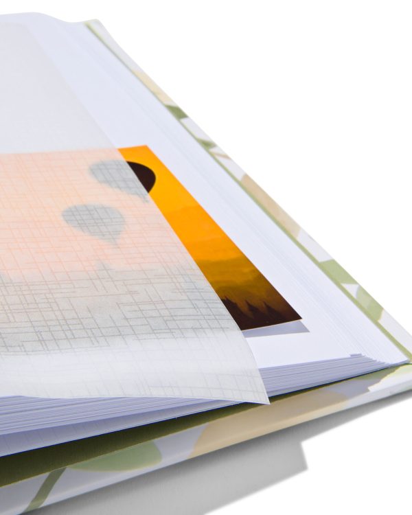 HEMA Fotoboek 25x21.5 Papier Bladeren