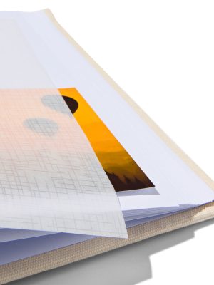 HEMA Fotoboek 25x21.5 Linnen Ecru