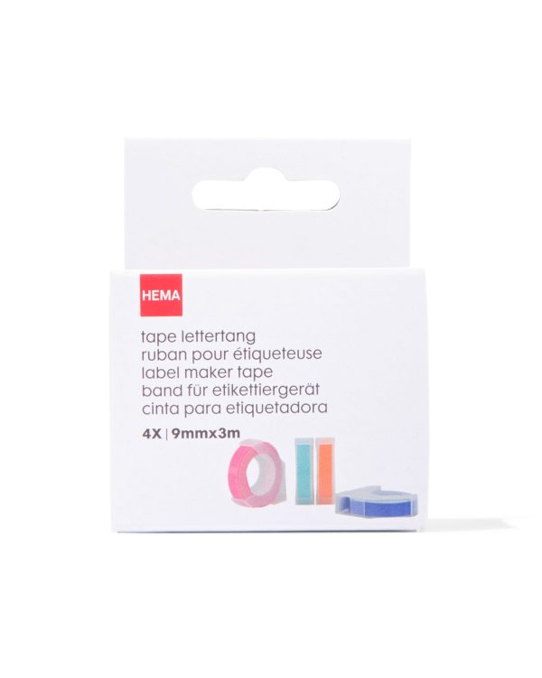 HEMA Navulset Labelmaker - 4 Stuks