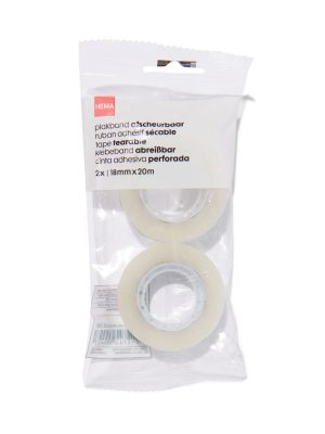 HEMA Plakband Afscheurbaar - 2 Stuks