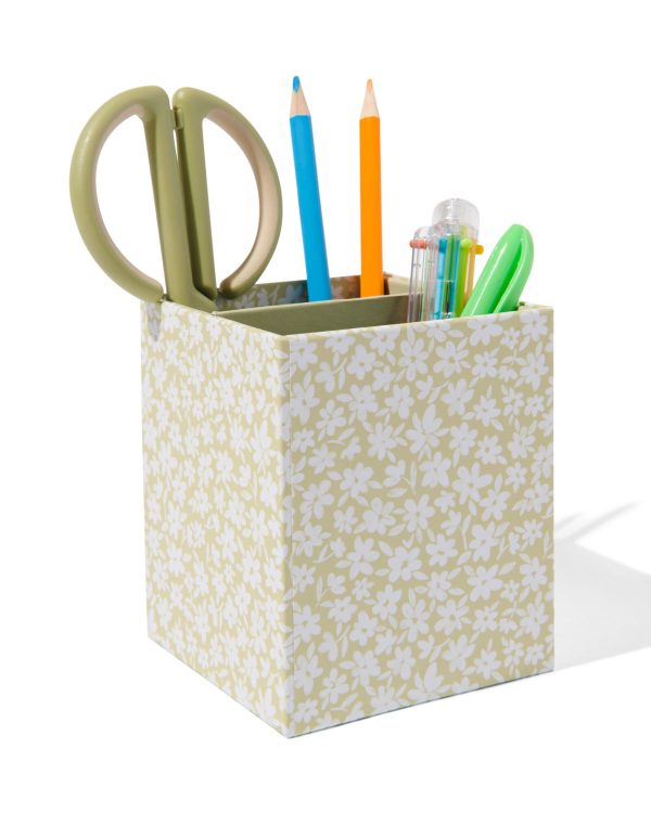 HEMA Pennenbakje Karton 10.5x8.5x78.5 Groen