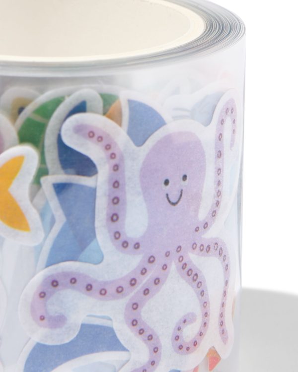 HEMA Washi Tape Stickers Zeedieren