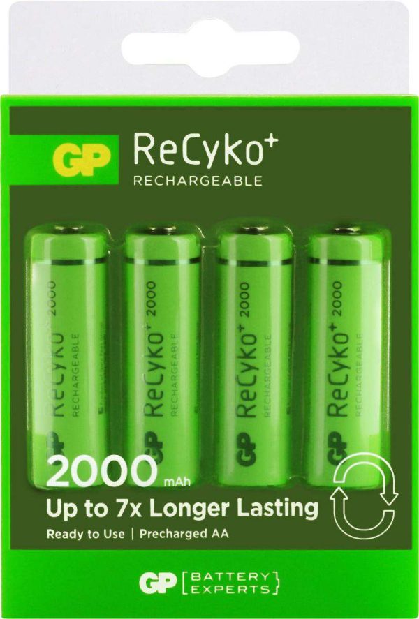 GP NiMH ReCyko+ AA 2000 blister 4