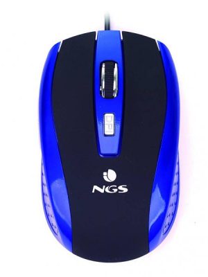 NGS Bedrade Muis - Blue Tick