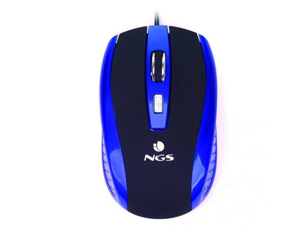 NGS Bedrade Muis - Blue Tick