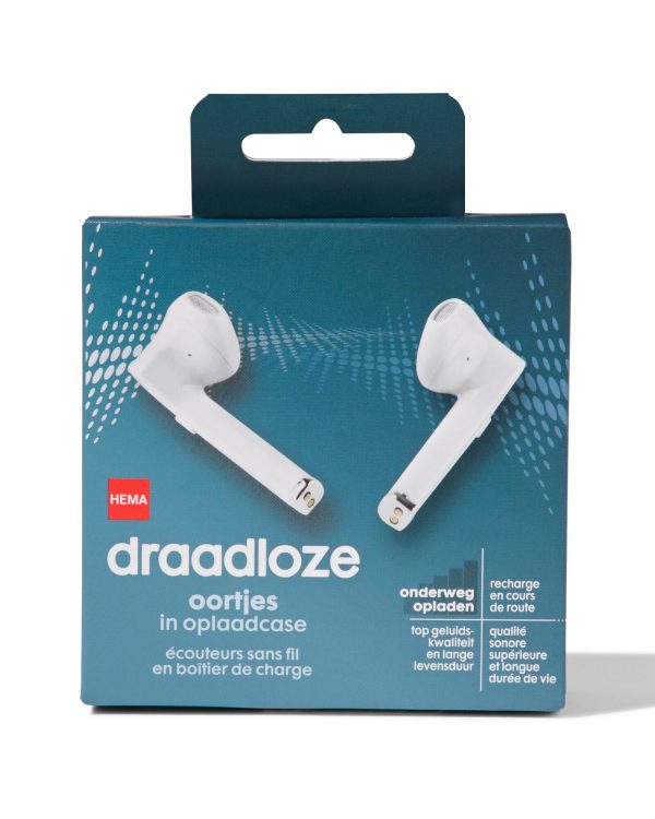 HEMA Draadloze Oortelefoon Wit