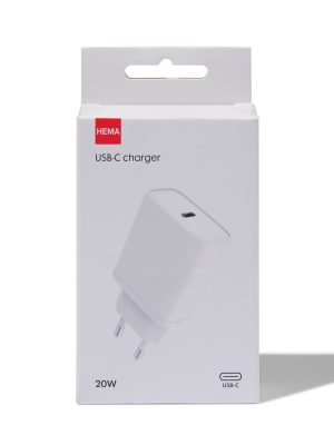 HEMA USB-C Oplader Wit