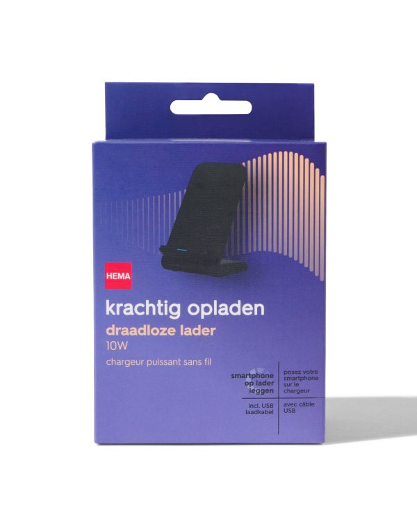 HEMA Oplader Draadloos 12x7 Zwart
