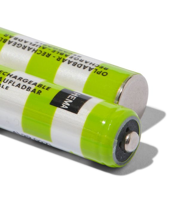 HEMA Oplaadbare AAA Batterijen 800mAh - 4 Stuks