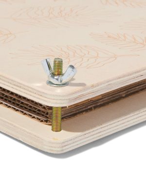 HEMA Bloemenpers Hout 18x18