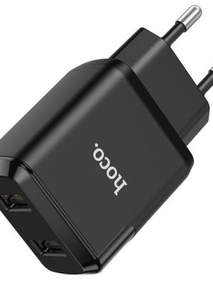 Hoco N7 Dual Port Charger - Zwart