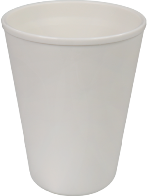 Circ | Beker | PP | reusable | dubbelwandig | 300ml | 115mm | wit | 48 stuks
