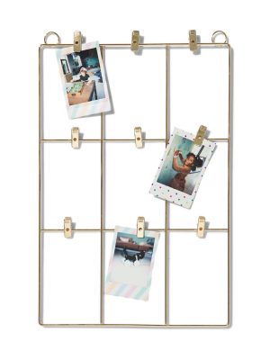 HEMA Instax Fotorek 35x23 Goud 9 Knijpers