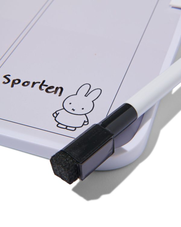 HEMA Nijntje Whiteboard Met Magneten 60x30 Weekplanner