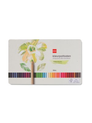 HEMA Kleurpotloden Met Intense Kleuren - 36 Stuks