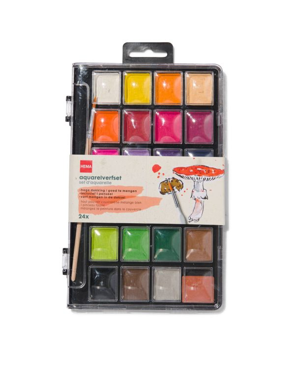 HEMA Aquarelverfset 25-delig